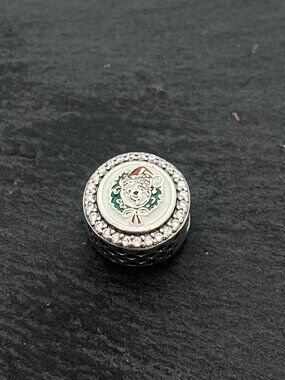 Pandora Disney Winnie the Pooh Tigger Holiday Charm Sterling Silver Jewelry